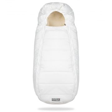 Конверт в коляску на овчині ДоРечі Baby XS Білий 1878