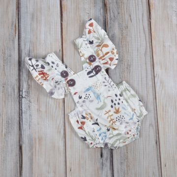 Пісочник-ромпер для дівчинки MagBaby Мальта Акварель 68
