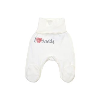 Повзунки Veres I love my daddy red інтерлок 104.81-4 62