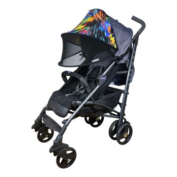 Солнцезащитный козырек на коляску ДоРечі Double Shade Краски Черный 1833F