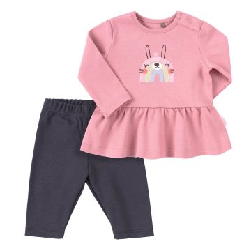 Детский костюм Bembi 3 - 9 мес Интерлок Розовый КС671 62