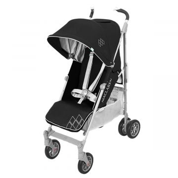 Коляска Maclaren Techno XT Black/Silve, черная с серым