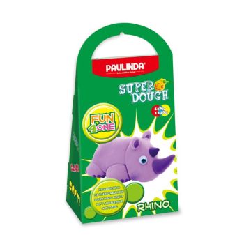 Пластилін Paulinda Super Dough Fun4one Носоріг PL-1537