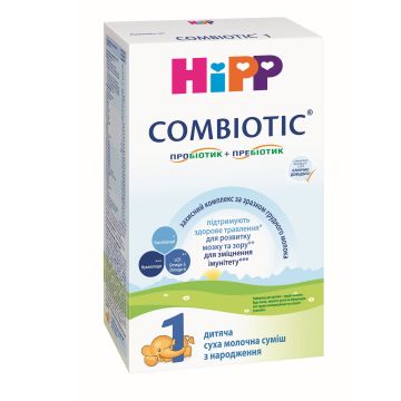 Детская молочная смесь для новорожденных Hipp Combiotic 1 300 г 2430