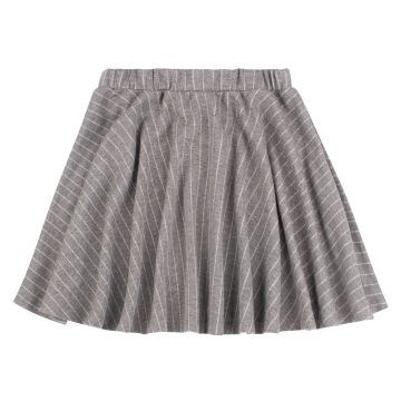 Школьная юбка Bembi City collection 6 - 13 лет Джерси Серый ЮБ109 116