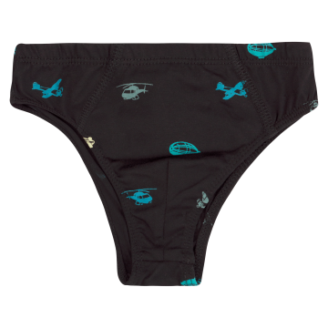 Дитячі труси для хлопчика Bembi Briefs 7 - 13 років Супрем Чорний ТР45 152