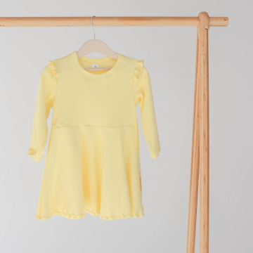 Платье детское на девочку ELA Textile&Toys 2 - 7 лет Интерлок Желтый DIL001YL 116