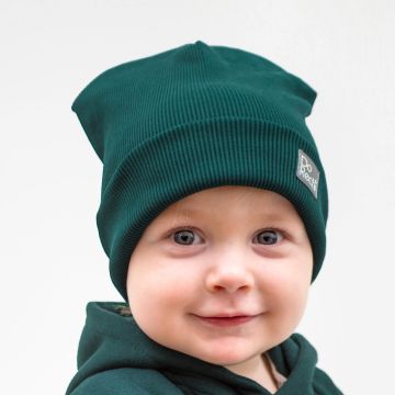 Шапка детская ДоРечі Демисезонная Зеленый 0-2 лет 2024 48