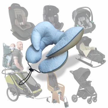 Подушка в коляску та автокрісло Ontario Baby Baby Travel Premium Pillow Бежевий ART-0000651