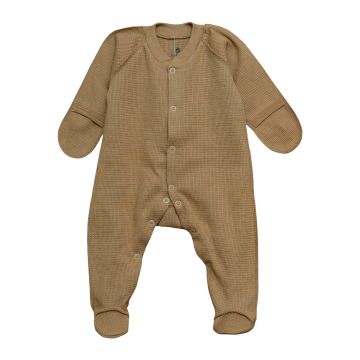 Чоловічок дитячий для новонароджених Minikin Baby Style 0 - 3 міс Інтерлок Кавовий 2316503 56