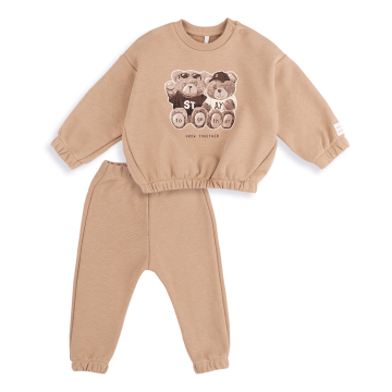 Детский костюм Bembi 2 - 4 лет Трикотаж тринитка Бежевый КС827 104