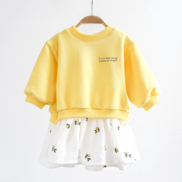 Плаття для дівчинки Magbaby Aria Лимончики 9 - 24 міс Жовтий 132200 80