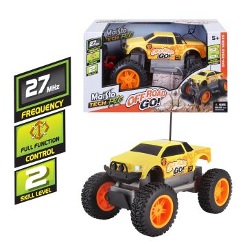Машинка на радиоуправлении Maisto Off Road Go Жёлтый 81762 yellow