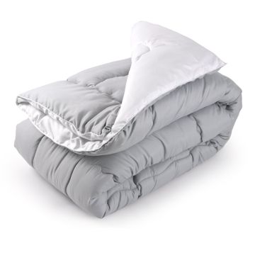Одеяло зимнее двуспальное Руно Grey White Серый/Белый 172х205 см 316.52_Grey White