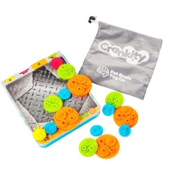 Розвиваюча гра головоломка Fat Brain Toys Crankity Шестерінки F140ML