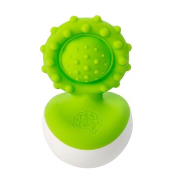 Неваляшка прорезыватель для зубов Fat Brain Toys Зеленый F2173ML