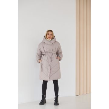 Зимова куртка для вагітних 2 в 1 Lullababe Malmö Light Beige Світло-Бежевий LB01ML170 L