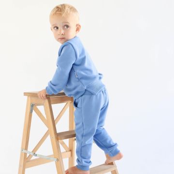 Дитячий костюм ELA Textile&Toys Basic 2 - 8 років Футер Синій SBT001BL 122