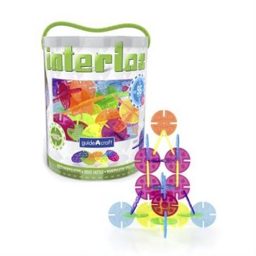 Конструктор Interlox Discs Guidecraft G16834 Диски 96 деталей