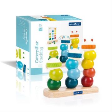 Пирамидка Manipulatives Guidecraft G6731 Гусеницы