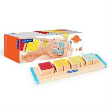 Пазл Manipulatives Guidecraft G6748 Дробные части квадрата