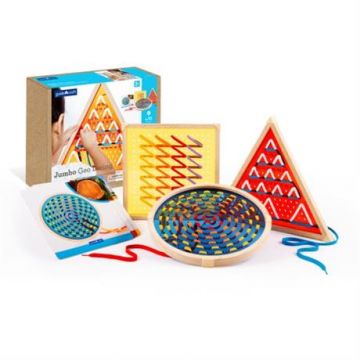 Шнуровка Manipulatives Guidecraft G6804 Большие фигуры