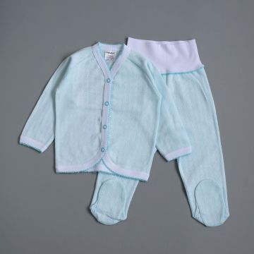 Комплект для дітей Interkids Ажур М'ятний 3-9 міс 1661 6-9 міс 74см