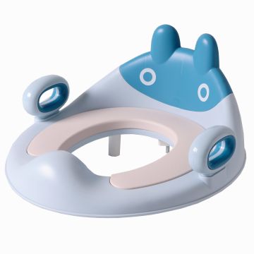 Дитяча накладка на унітаз Babyhood Зайчик Блакитний BH-134B