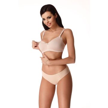 Бюстгальтер для кормления и беременных Alles MAMA EASY M Бежевый 95D