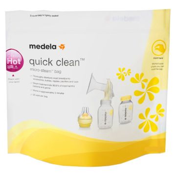 Пакети для стерилізації Medela Quick Clean Microwave Bags 5 шт.
