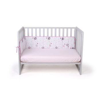 Бортики в дитяче ліжечко Veres Elephant pink 154.01.2 185х32 см