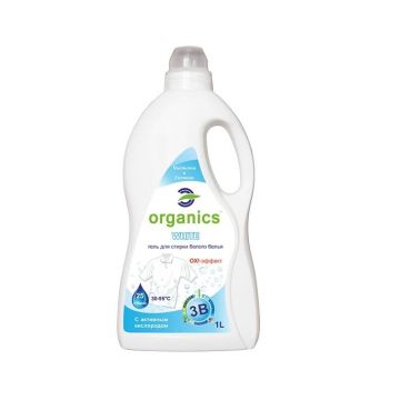 Гель для стирки белых вещей White Organics 1 л