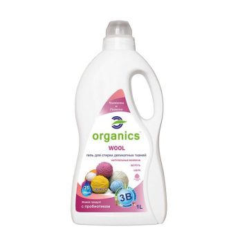 Гель для стирки деликатных тканей Wool Organics 1 л