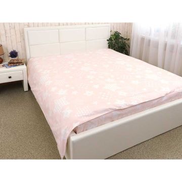 Простирадло без гумки Руно Beige star 143х215 см Бежевий 71.114Б_Beige star