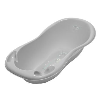 Ванночка дитяча зі зливом Tega baby Сова Сірий 102 см SO-005ODP?YW-106