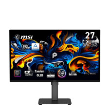 MSI PRO MAX 271UPX12G 27" 4K UHD QD-OLED 120 Hz Monitor (Matte Black)