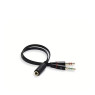 3.5MM Jack Microphone Headset Audio Splitter Cable Female 2 To Male Headphone Mic Aux Adapter Cable