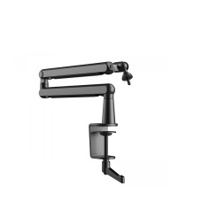 FIFINE BM88 Low Profile Microphone Boom Arm Stand for Gaming Streaming Black