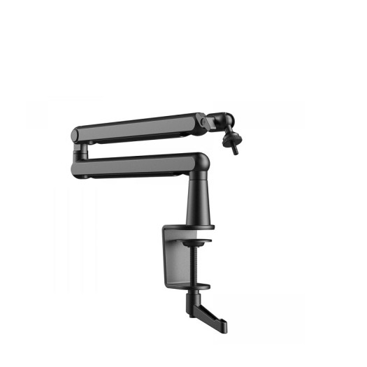 FIFINE BM88 Low Profile Microphone Boom Arm Stand for Gaming Streaming Black
