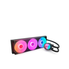 NZXT Kraken Core 360 RGB Liquid CPU Cooler, 360mm Radiator - Black