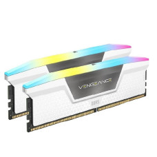 Corsair Vengeance RGB RS DDR5 16GB (2 x 8GB) Up to 6000MHz White Amd EXPO Intel XM