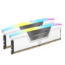 Corsair Vengeance RGB RS DDR5 16GB (2 x 8GB) Up to 6000MHz White Amd EXPO Intel XM