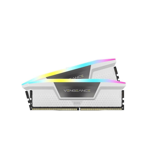 CORSAIR VENGEANCE RGB 32GB (2x16GB) DDR5 Desktop Memory Kit, 6400MHz Memory