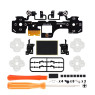 eXtremeRate Whole Clicky Kit for ps5 Controller BDM-030 Shoulder Face Dpad Buttons, Custom Micro Switch Clicky Kit Mouse Click, Strong Version