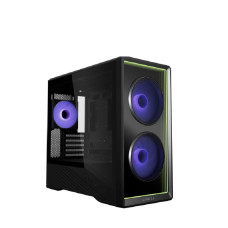 LIAN LI Vector V150 INF Black Micro-ATX Case, 3 ARGB PWM Fans (V150INFX)
