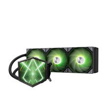 TRYX Stage AIO Cooler 360mm 4'' Dual-Screen GIPHY Built-in Asetek 280w TDP - Black