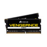 CORSAIR Vengeance 64GB (2 x 32GB) 260-Pin DDR4 SO-DIMM DDR4 3200 (PC4 25600) Laptop Memory Model | CMSX64GX4M2A3200C22