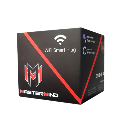 Mastermind WiFi Smart Plug, Compatible with Alexa, Google Assistant