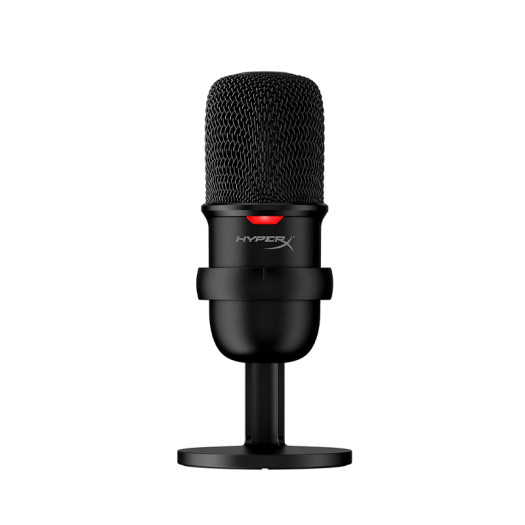 HyperX SoloCast – USB Condenser Gaming Microphone, for PC, PS4, PS5 and Mac, Tap-to-Mute Sensor, Cardioid Polar Pattern, great for Gaming, Streaming, Podcasts, Twitch, YouTube, Discord