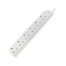 Belkin 6-Way Surge Protector Strip 1M - F9E600UK1M 